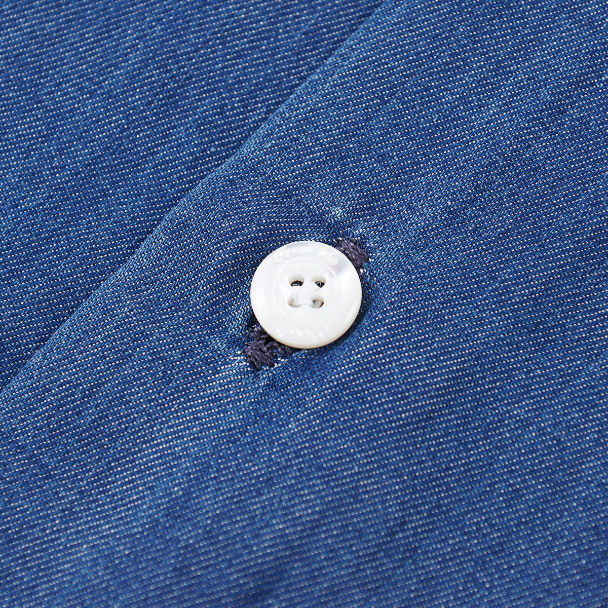 Finamore Light Chambray Cotton Shirt