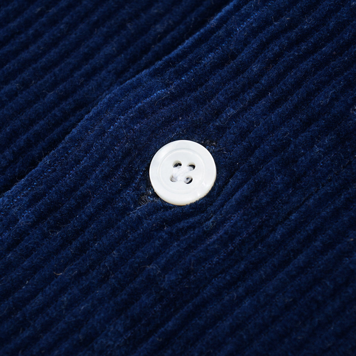 Finamore Slim-Fit Corduroy Cotton Shirt