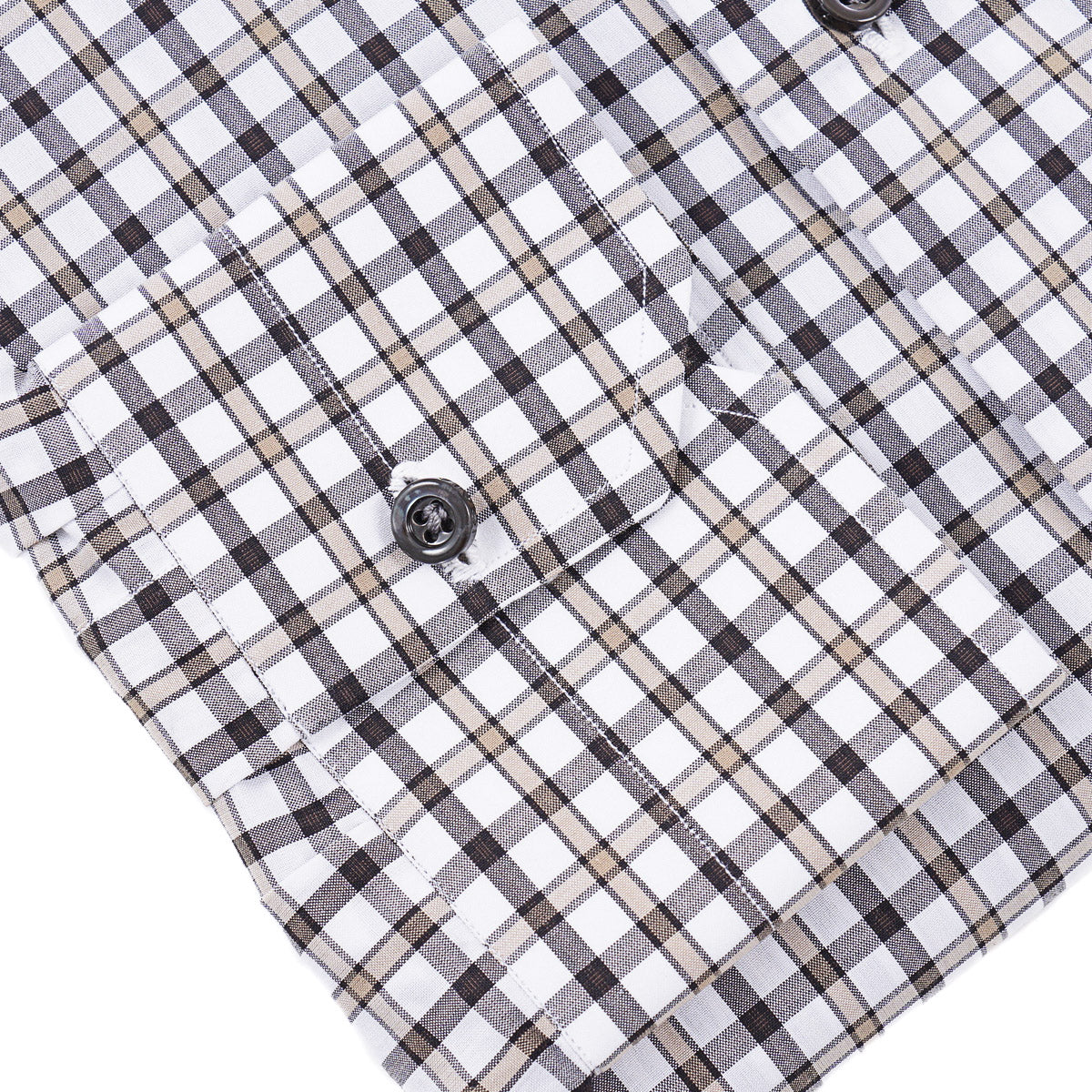 Isaia 'Italia' Regular-Fit Cotton Shirt - Top Shelf Apparel