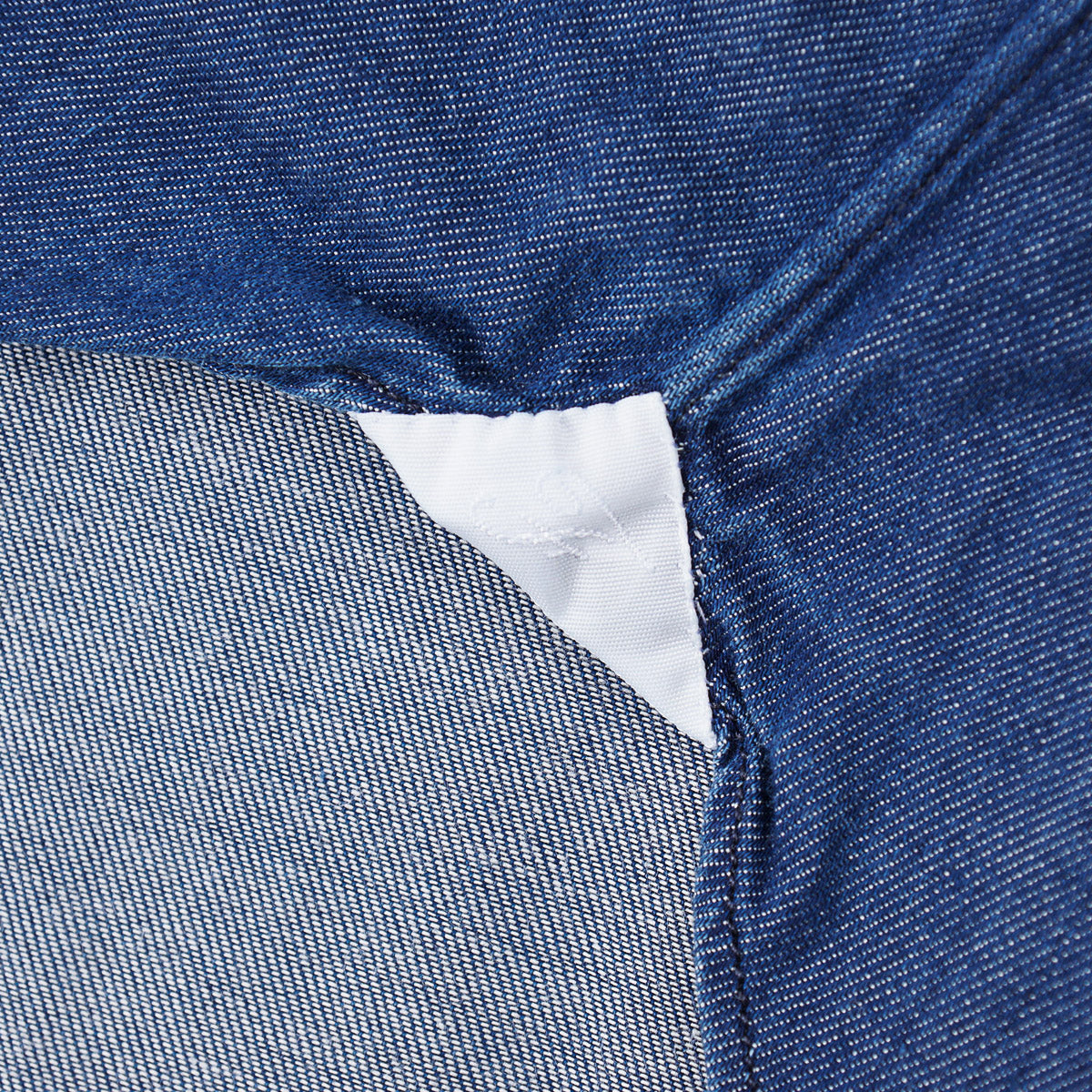Finamore Chambray Denim Cotton Shirt