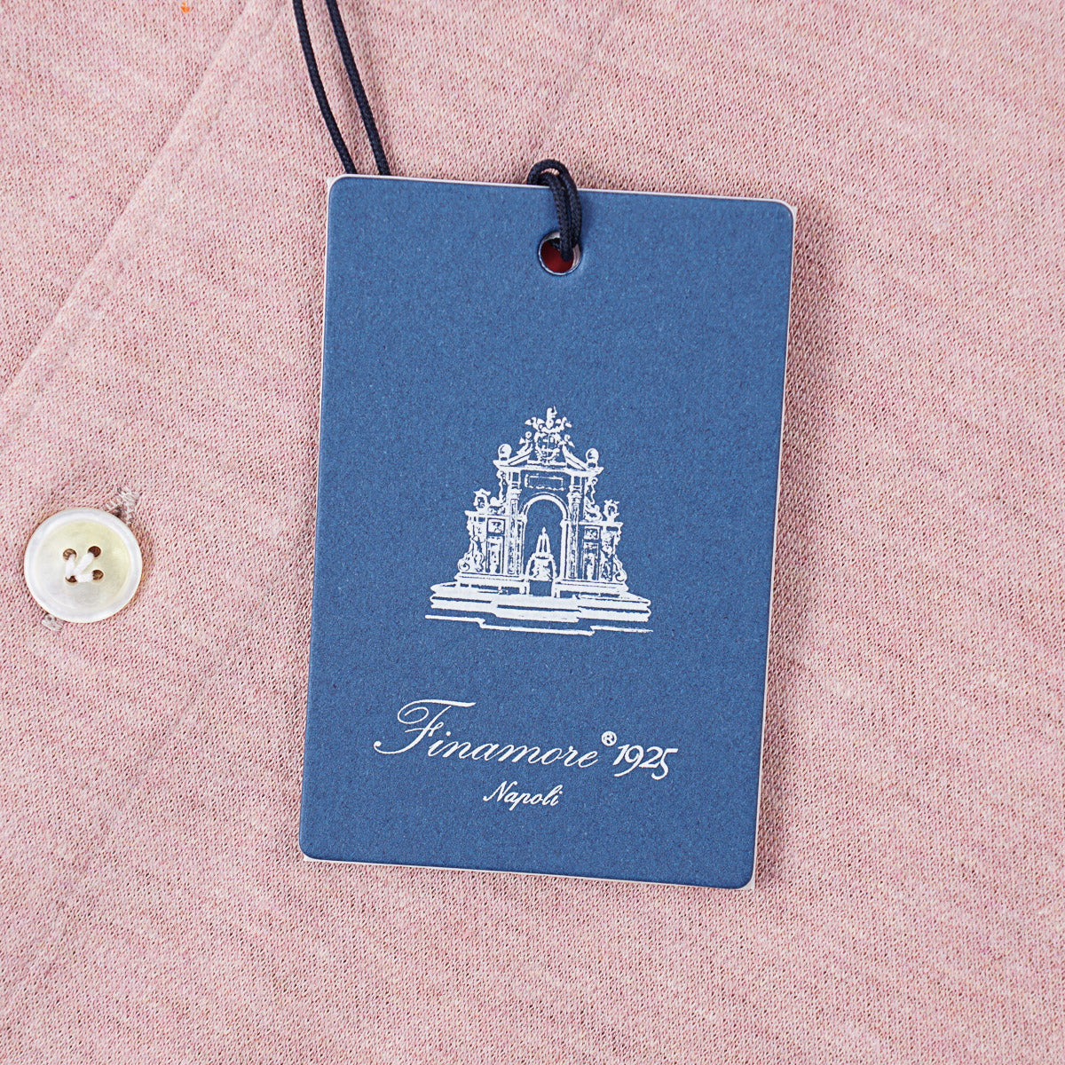 Finamore Jersey Cotton-Cashmere Shirt
