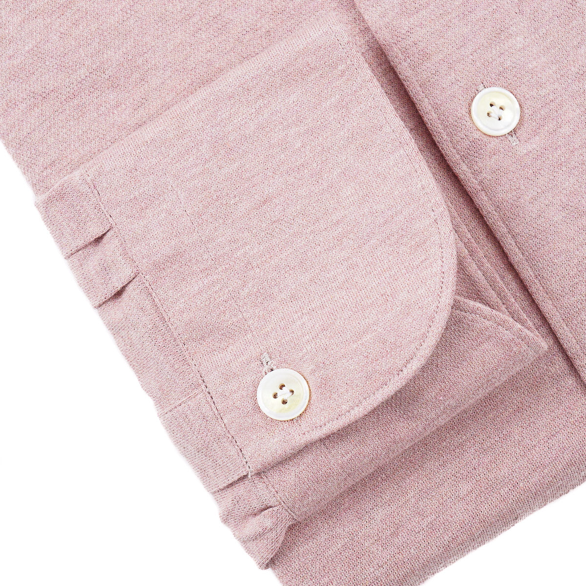 Finamore Jersey Cotton-Cashmere Shirt