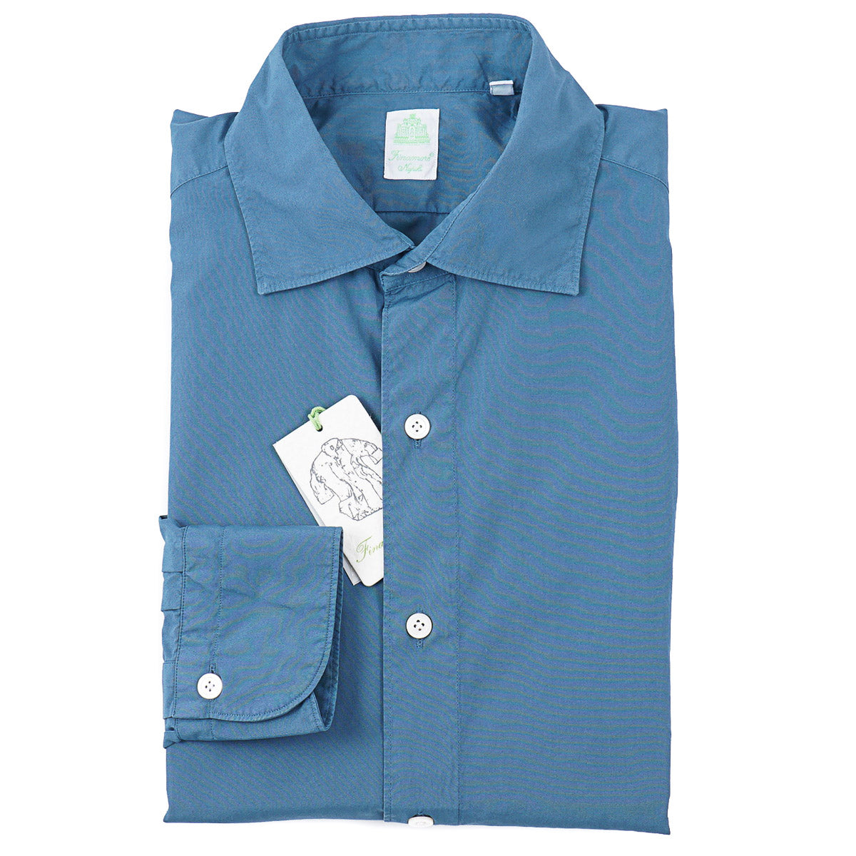 Finamore Slim-Fit Light Cotton Shirt