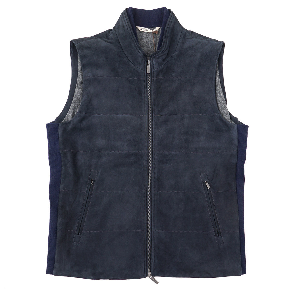 Maurizio Baldassari Wool-Lined Suede Vest - Top Shelf Apparel