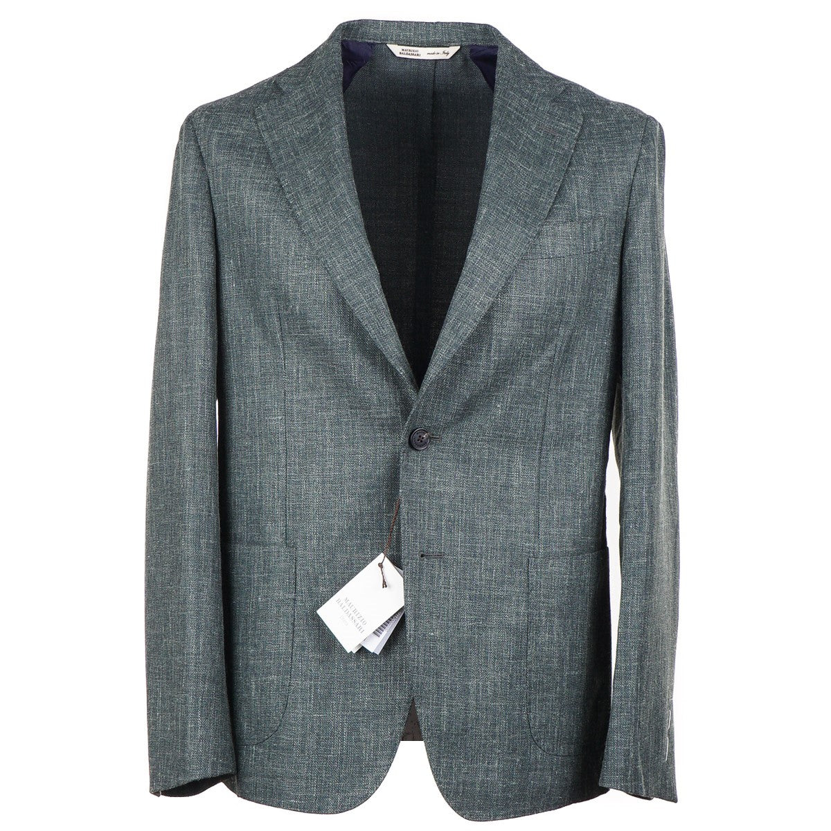 Maurizio Baldassari Wool-Silk-Linen 'Soft Jacket' - Top Shelf Apparel