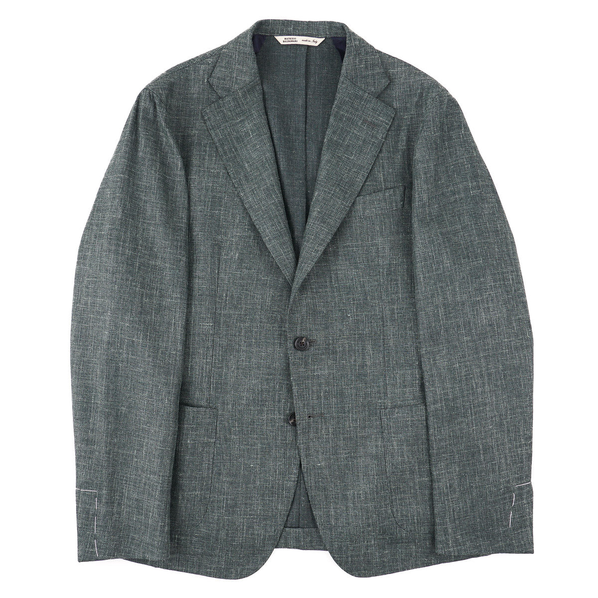 Maurizio Baldassari Wool-Silk-Linen 'Soft Jacket' - Top Shelf Apparel