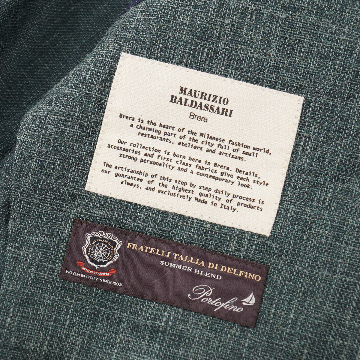 Maurizio Baldassari Wool-Silk-Linen 'Soft Jacket' - Top Shelf Apparel