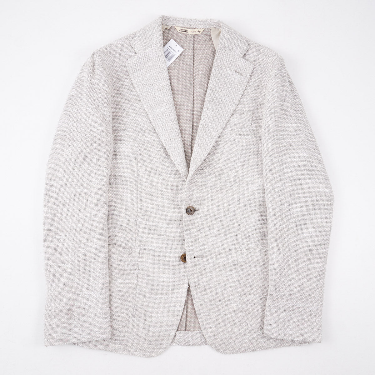 Maurizio Baldassari Silk-Cotton 'Soft Jacket' - Top Shelf Apparel