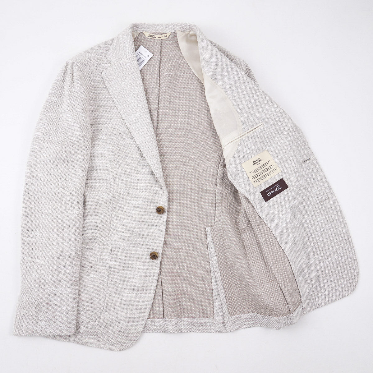 Maurizio Baldassari Silk-Cotton 'Soft Jacket' - Top Shelf Apparel