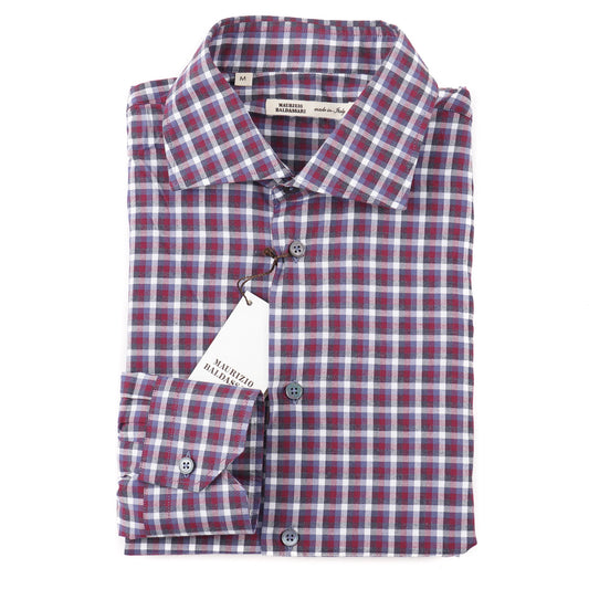 Maurizio Baldassari Soft Twill Cotton Shirt - Top Shelf Apparel