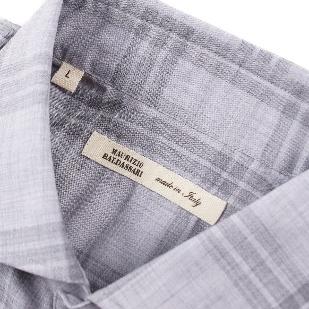 Maurizio Baldassari Lightweight Wool Shirt - Top Shelf Apparel