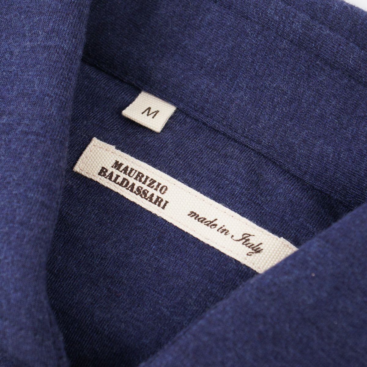 Maurizio Baldassari Soft Jersey Wool Shirt - Top Shelf Apparel