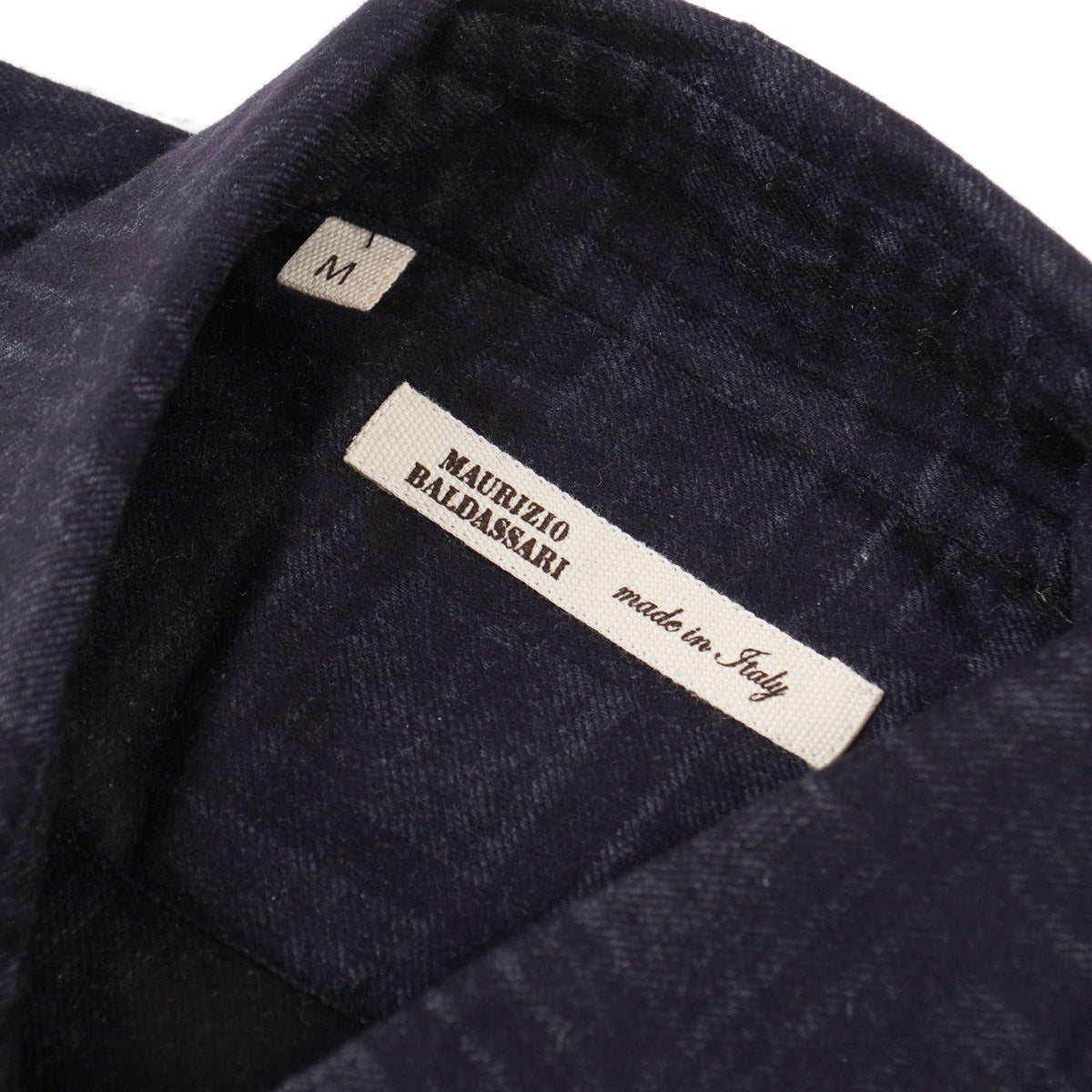 Maurizio Baldassari Soft Flannel Cotton Shirt - Top Shelf Apparel