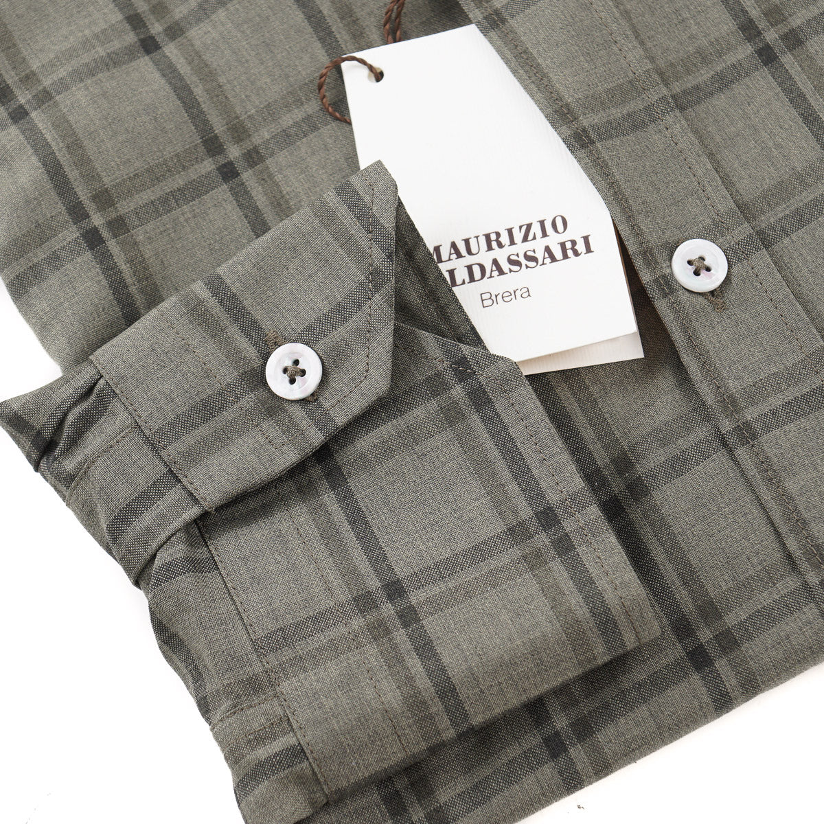 Maurizio Baldassari Lightweight Wool Shirt - Top Shelf Apparel