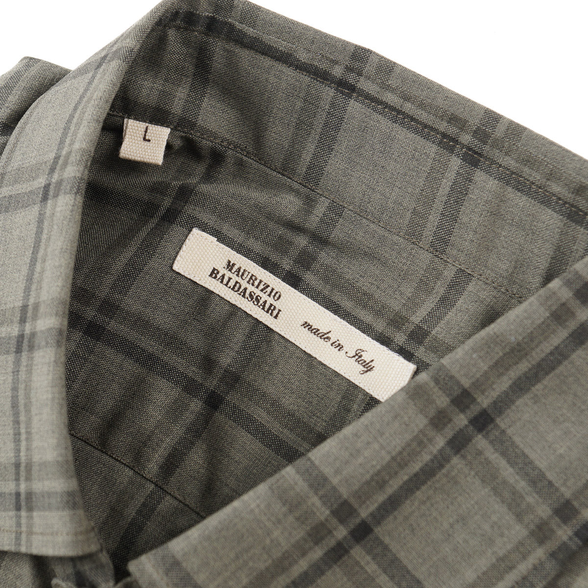 Maurizio Baldassari Lightweight Wool Shirt - Top Shelf Apparel