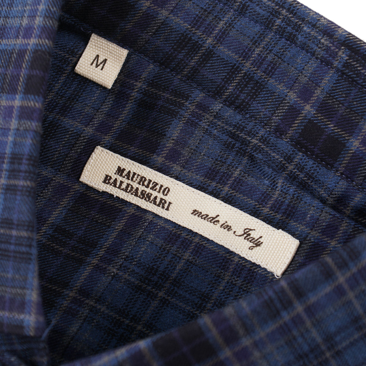 Maurizio Baldassari Cotton-Cashmere Shirt - Top Shelf Apparel