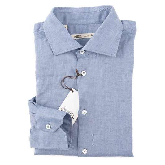 Maurizio Baldassari Soft Flannel Cotton Shirt - Top Shelf Apparel