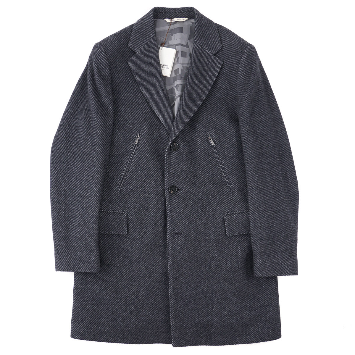 Maurizio Baldassari Cashmere City Coat - Top Shelf Apparel