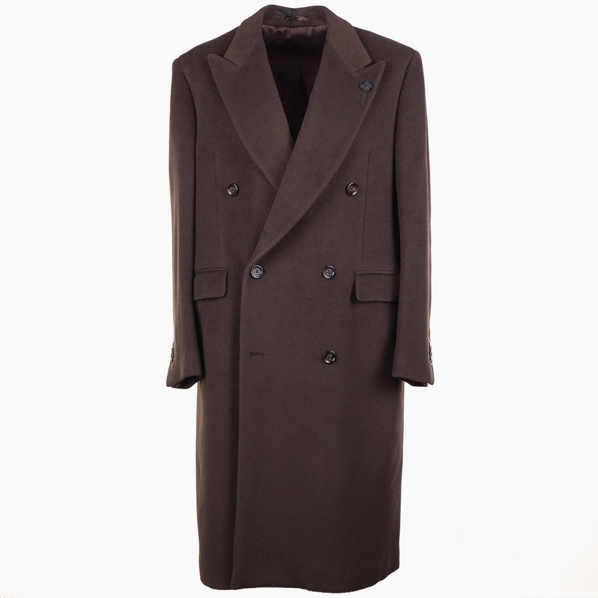 Lardini Soft Brushed Wool Overcoat - Top Shelf Apparel