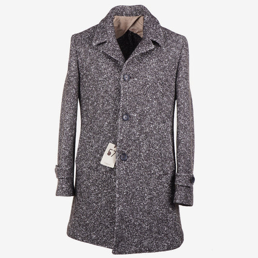 Borrelli Donegal Tweed Wool-Cotton Overcoat - Top Shelf Apparel