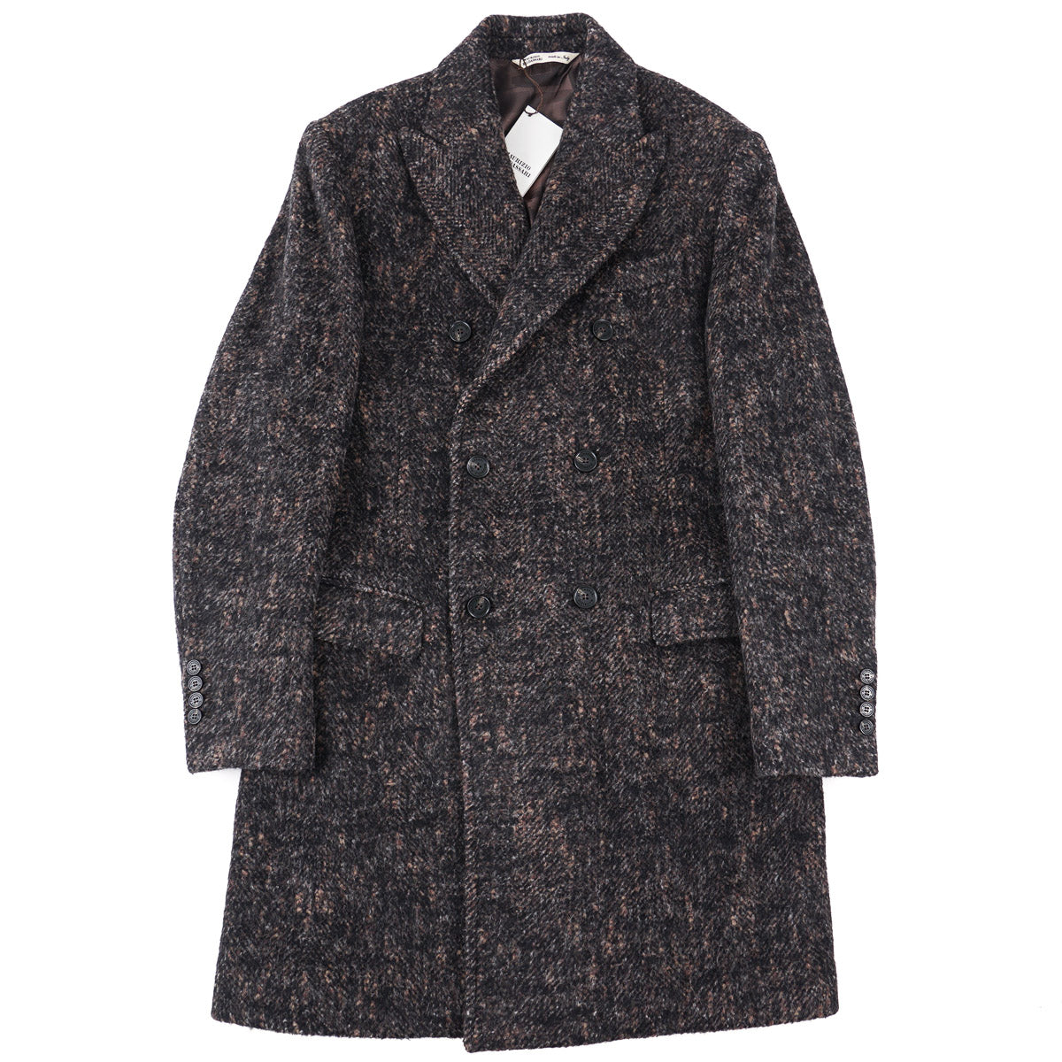 Maurizio Baldassari Wool and Baby Alpaca Coat - Top Shelf Apparel