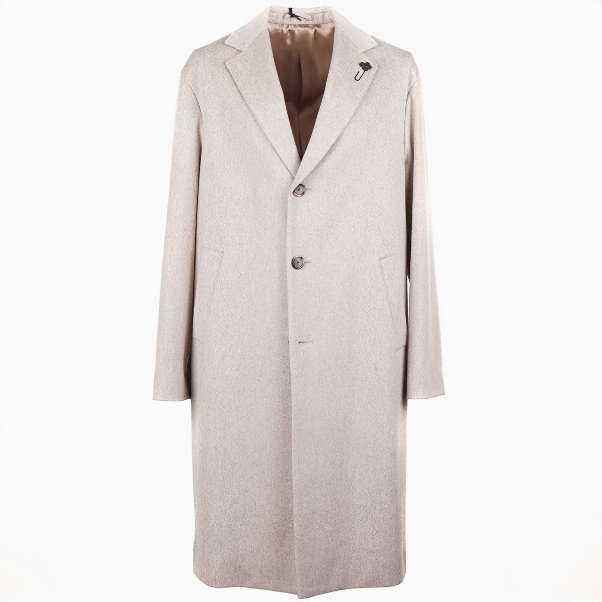 Lardini Soft Brushed Wool Overcoat - Top Shelf Apparel