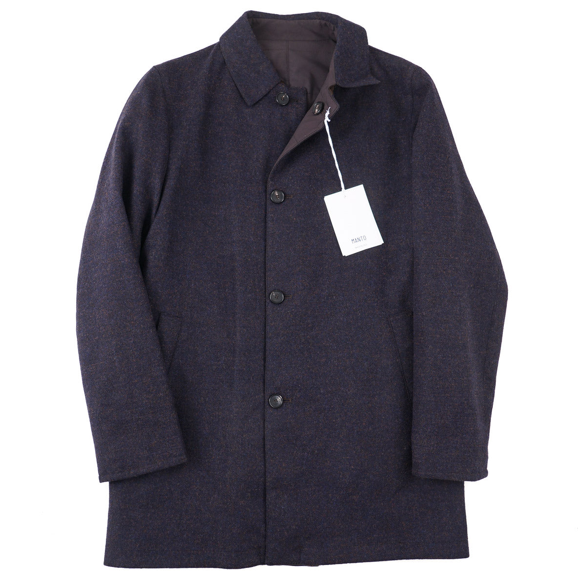 Manto Reversible Alpaca-Wool Overcoat - Top Shelf Apparel