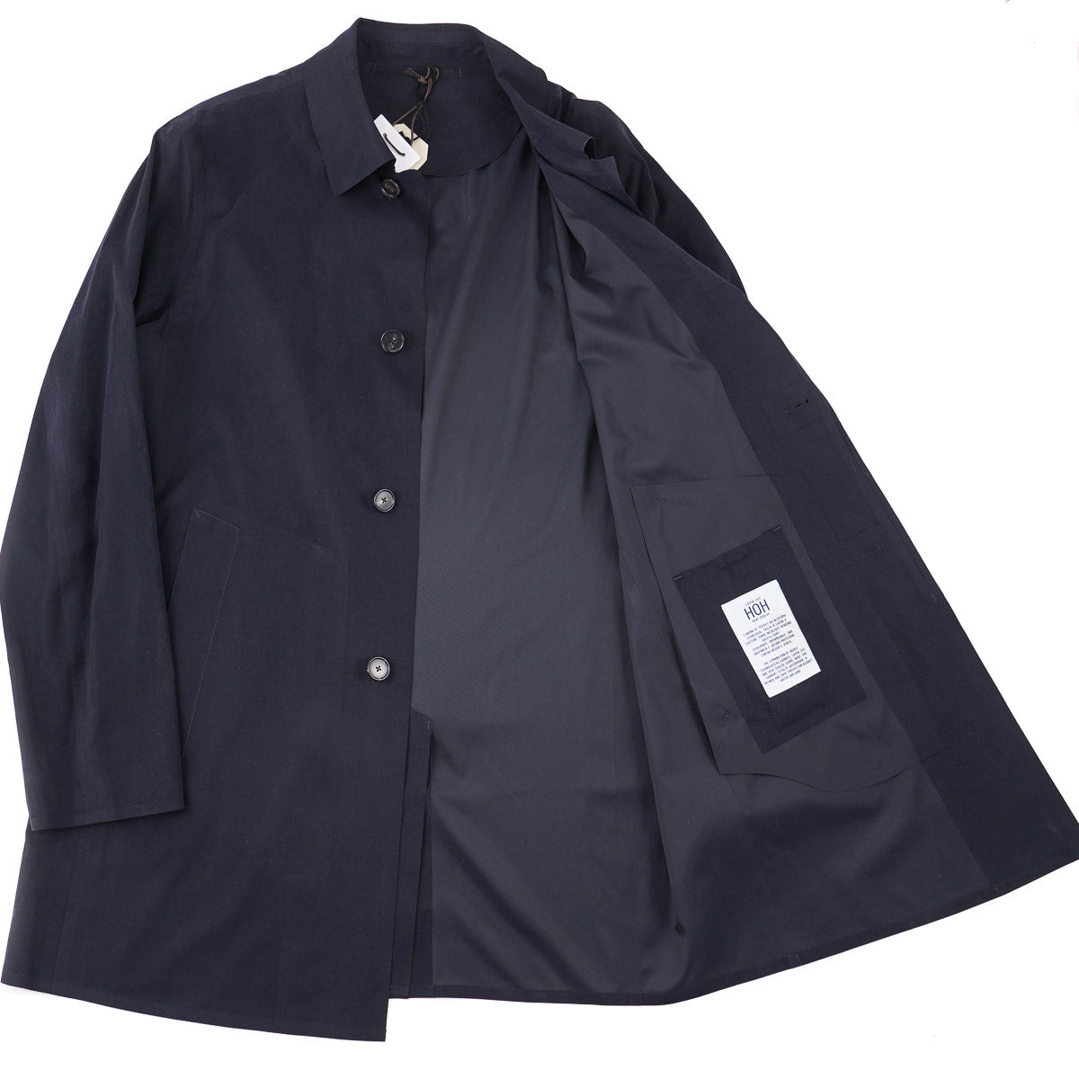 Manto Laser-Cut Water-Repellent Coat - Top Shelf Apparel