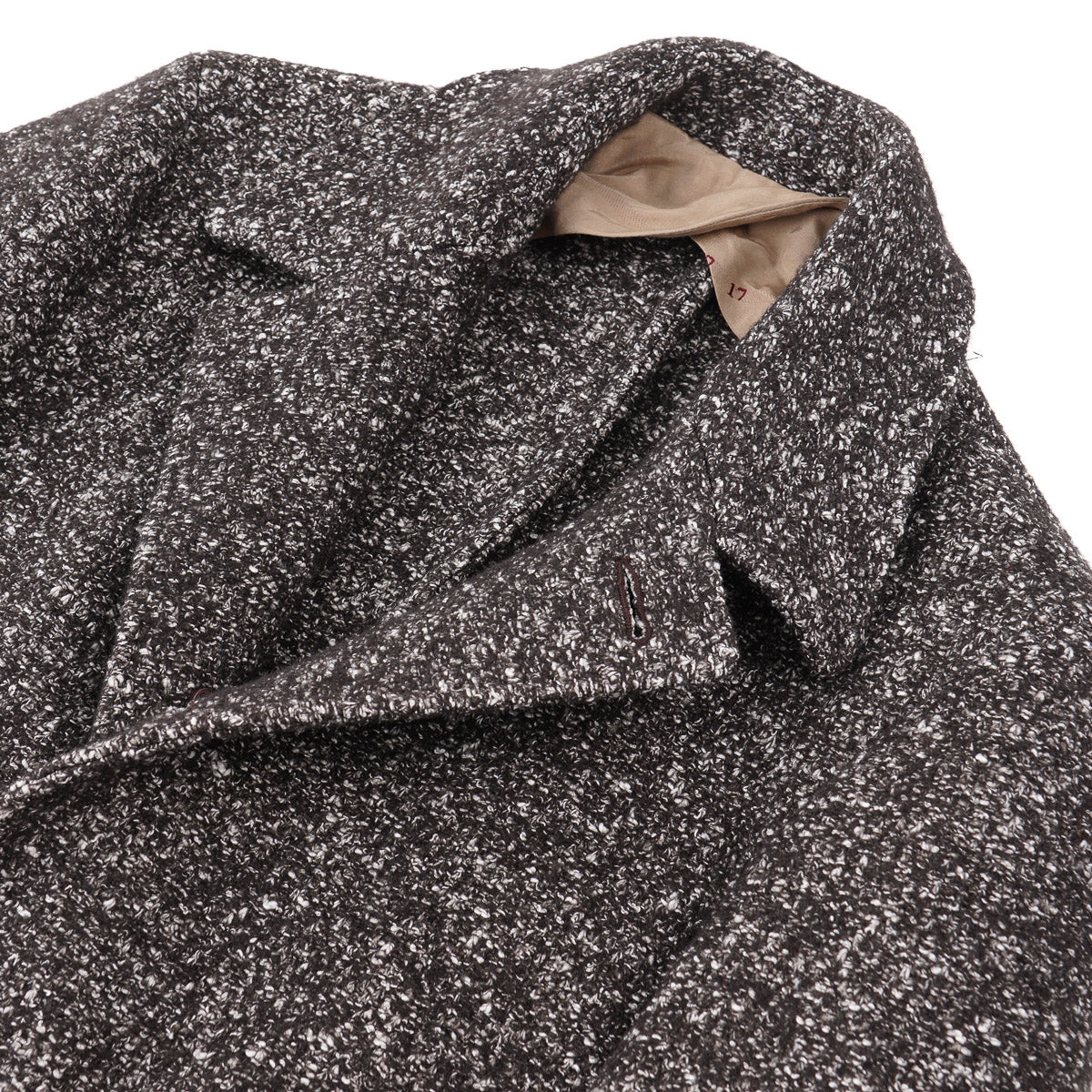 Borrelli Donegal Tweed Wool-Cotton Overcoat - Top Shelf Apparel