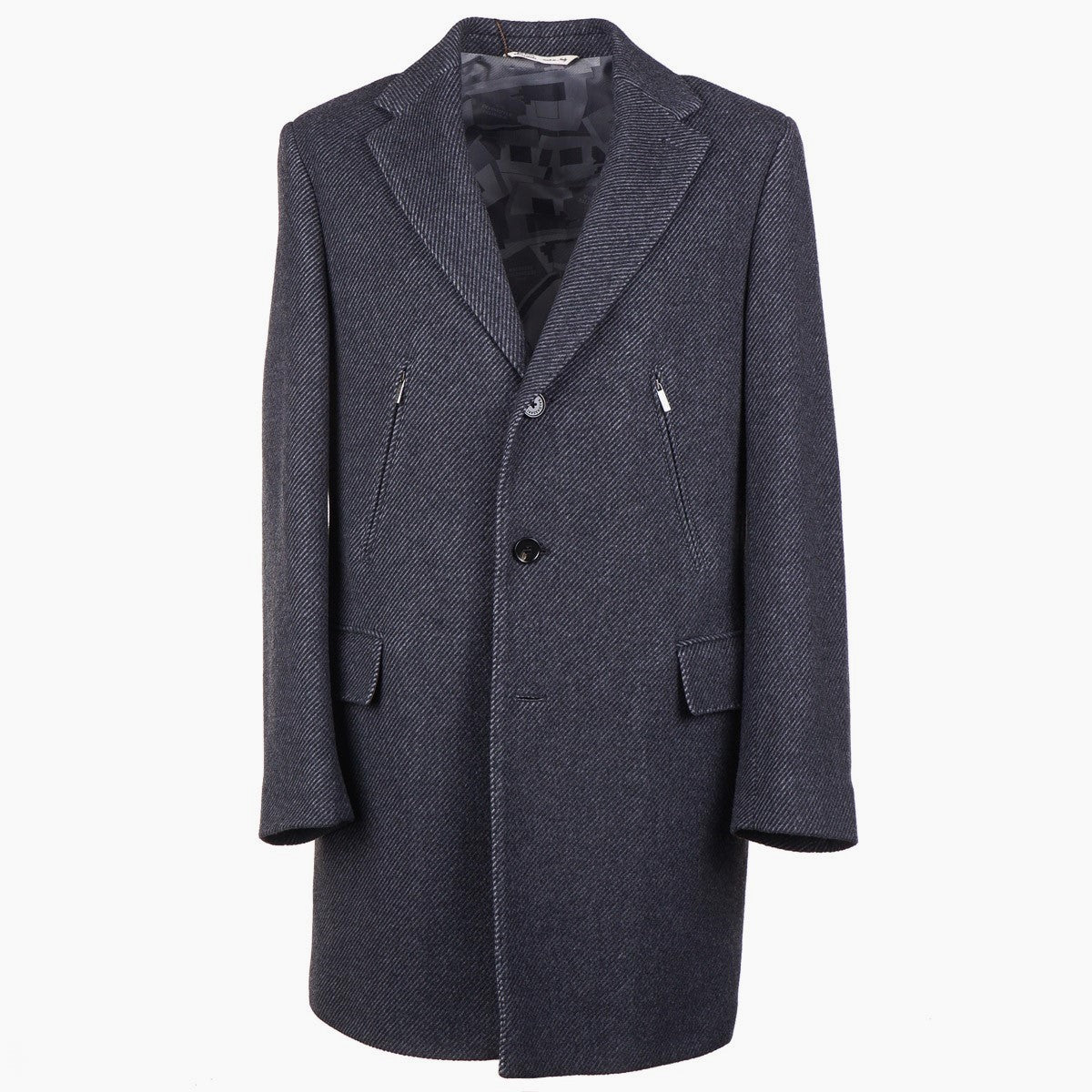 Maurizio Baldassari Cashmere City Coat - Top Shelf Apparel