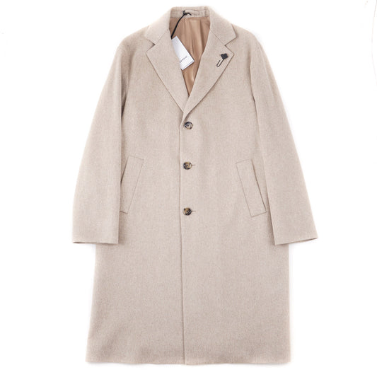 Lardini Soft Brushed Wool Overcoat - Top Shelf Apparel