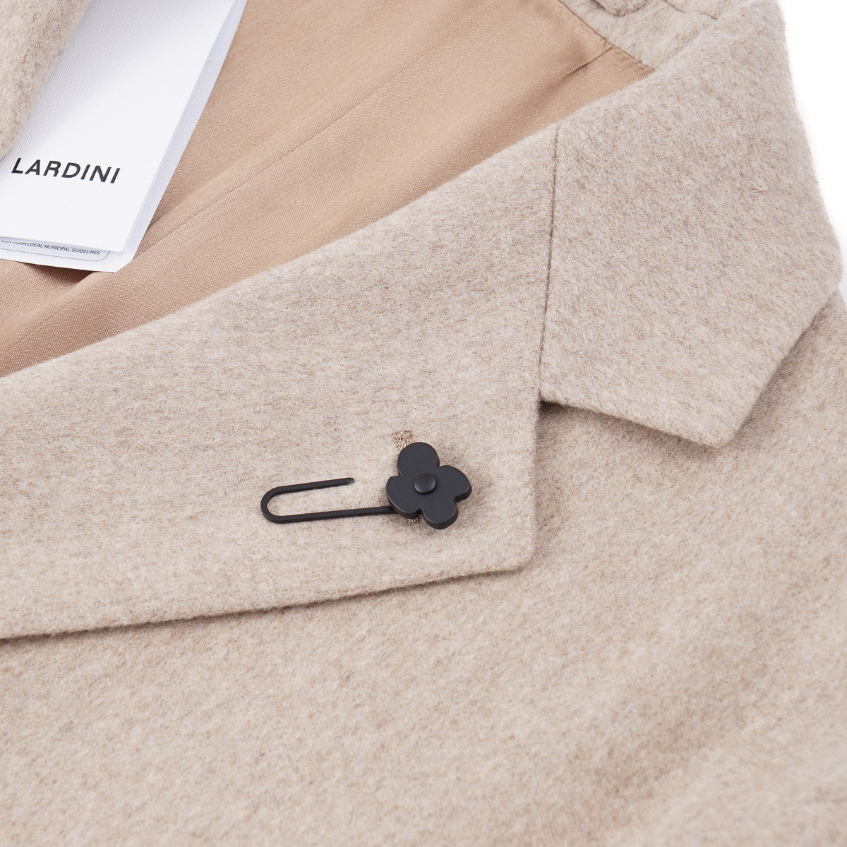 Lardini Soft Brushed Wool Overcoat - Top Shelf Apparel