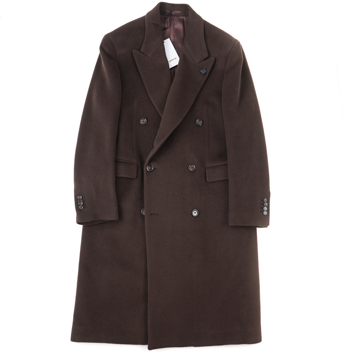 Lardini Soft Brushed Wool Overcoat - Top Shelf Apparel