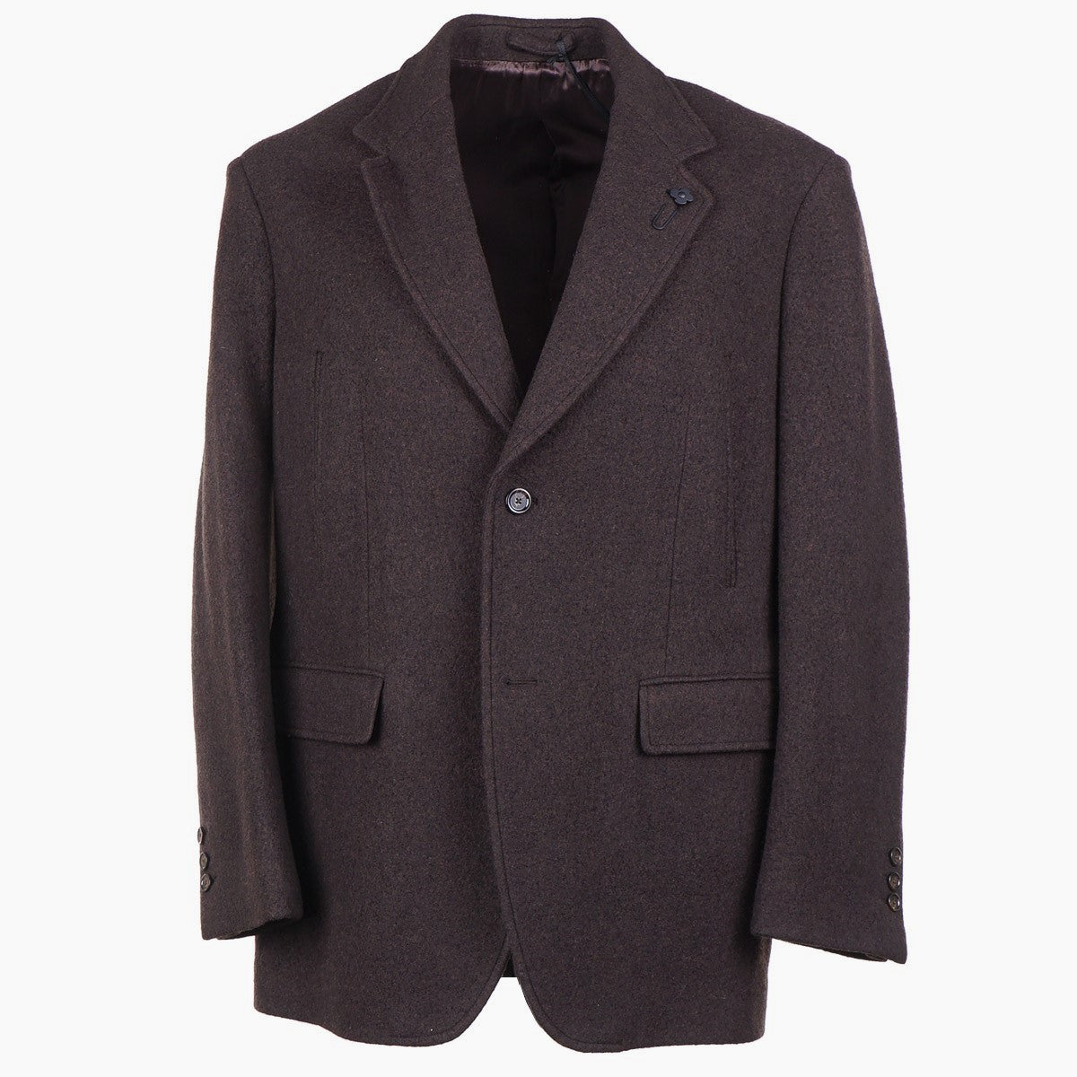 Lardini Soft Wool-Silk-Cashmere Coat - Top Shelf Apparel