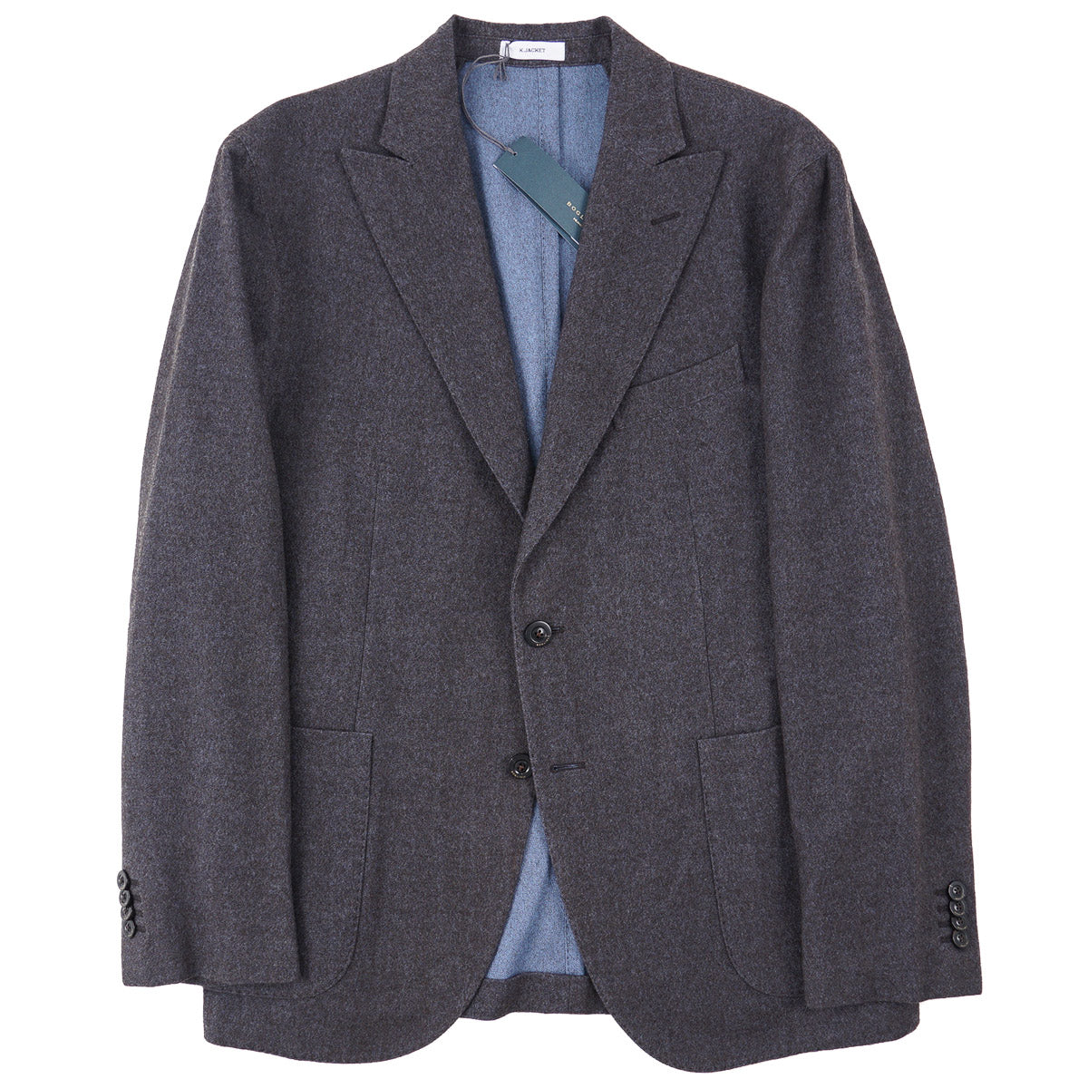 Boglioli 14 Micron Flannel Wool K-Jacket