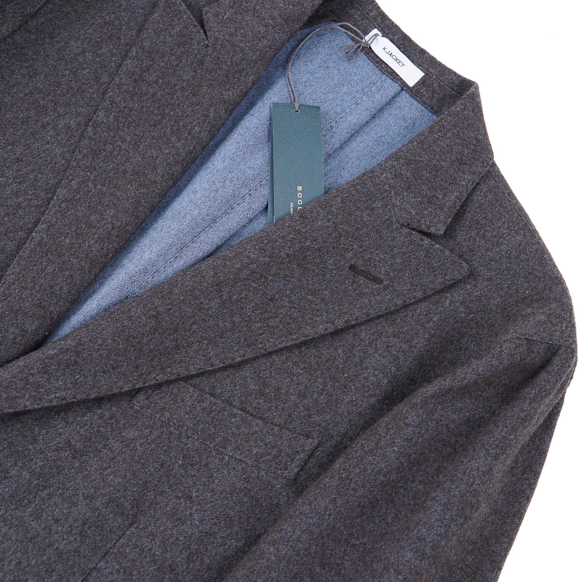 Boglioli 14 Micron Flannel Wool K-Jacket