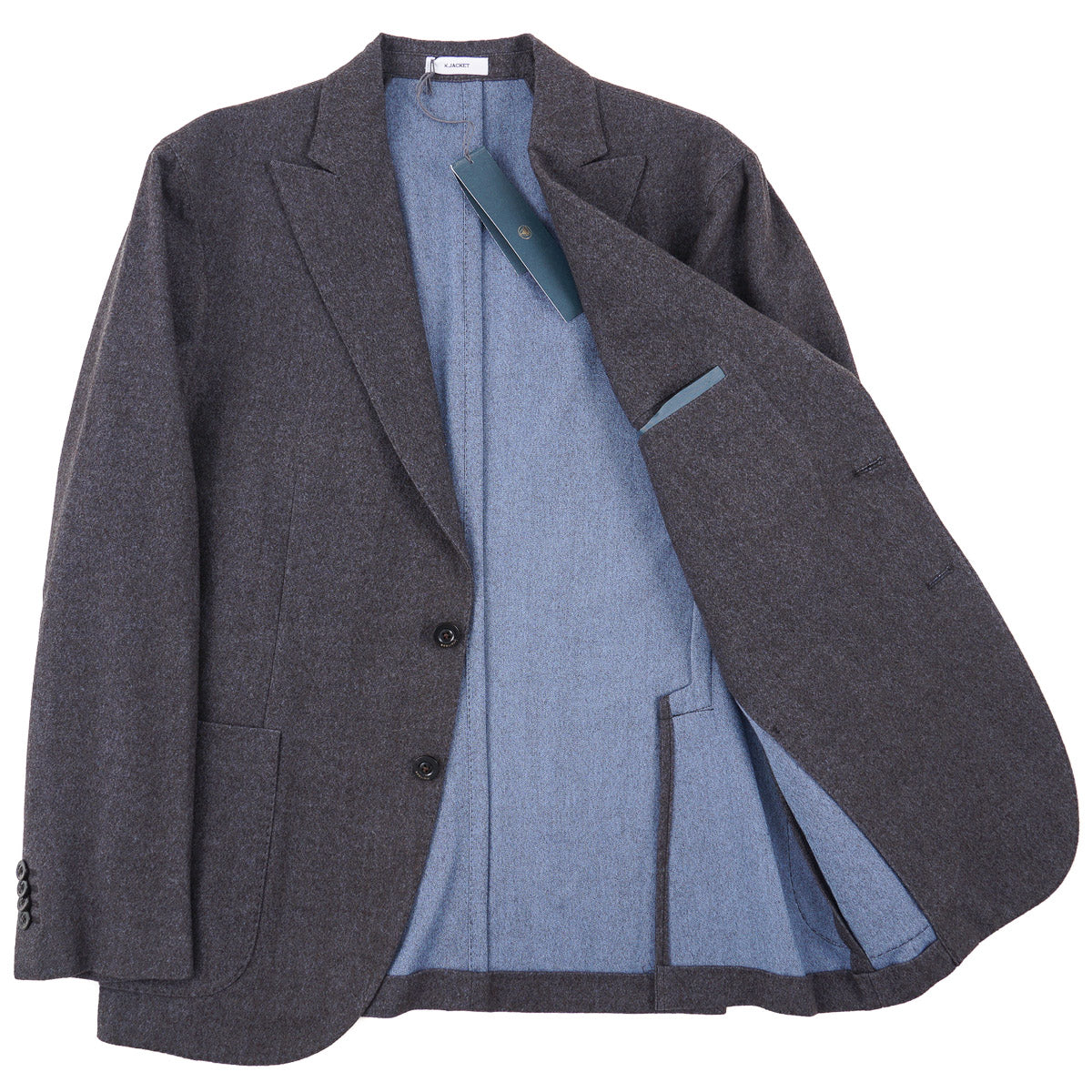 Boglioli 14 Micron Flannel Wool K-Jacket