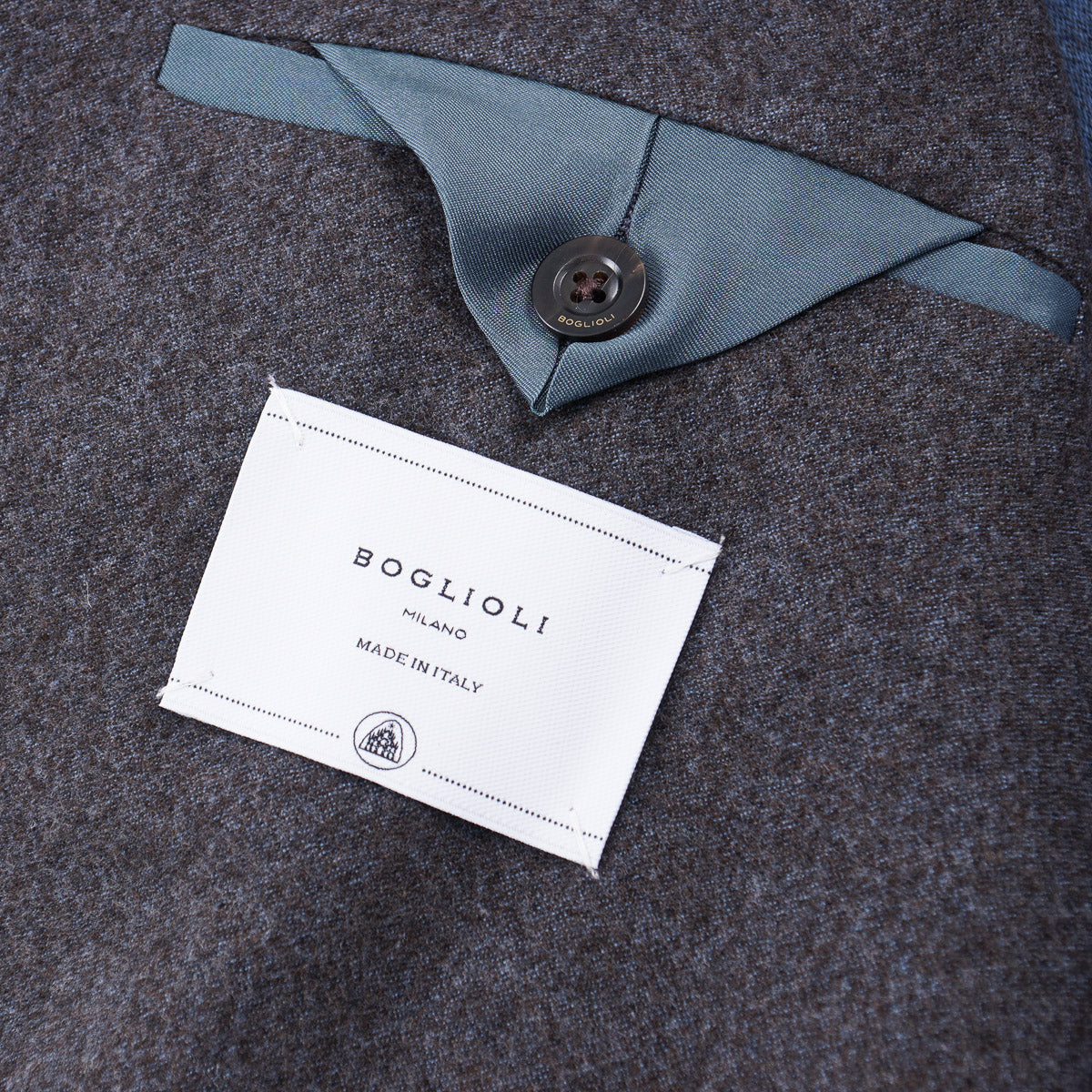 Boglioli 14 Micron Flannel Wool K-Jacket