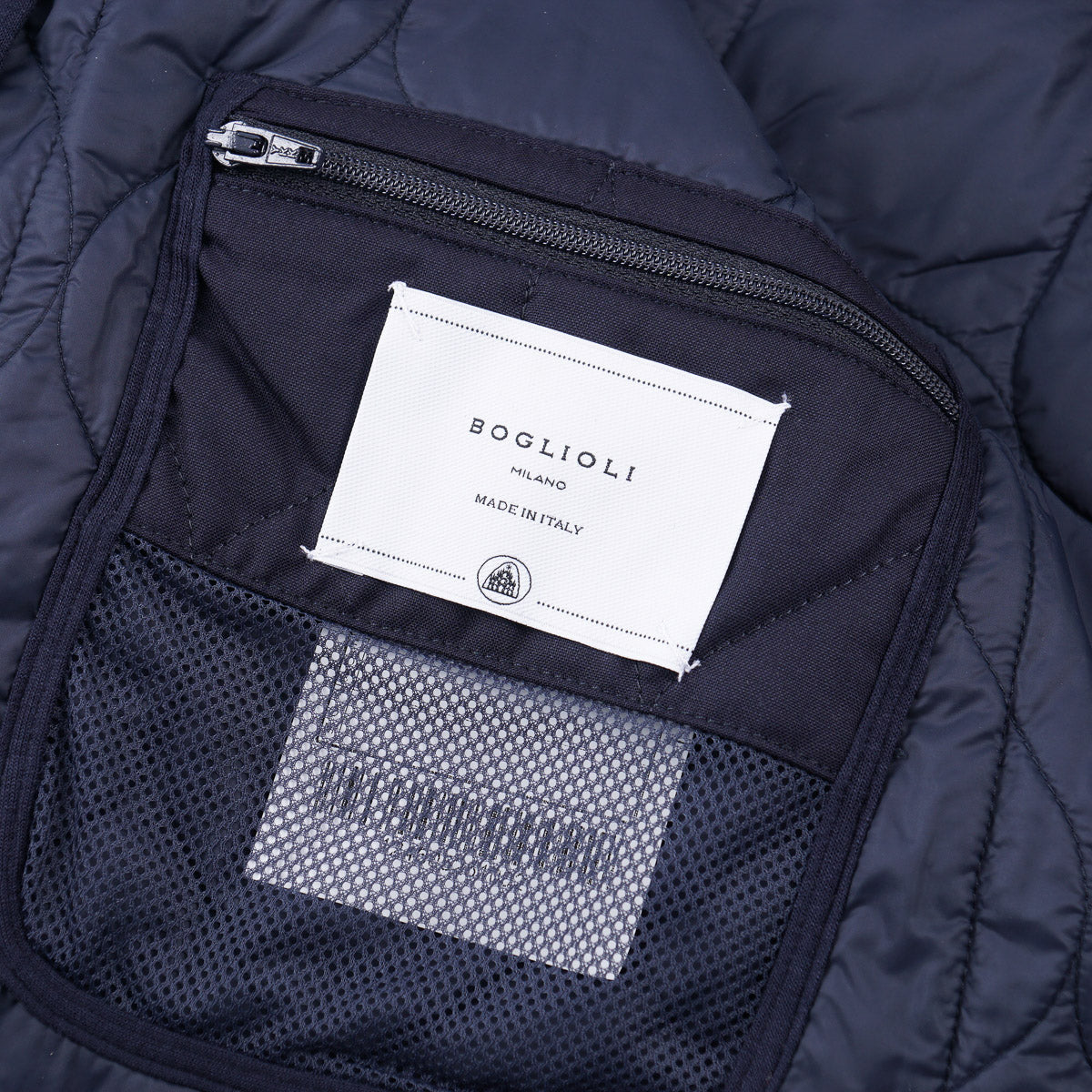 Boglioli Quilted Techno Wool Blazer