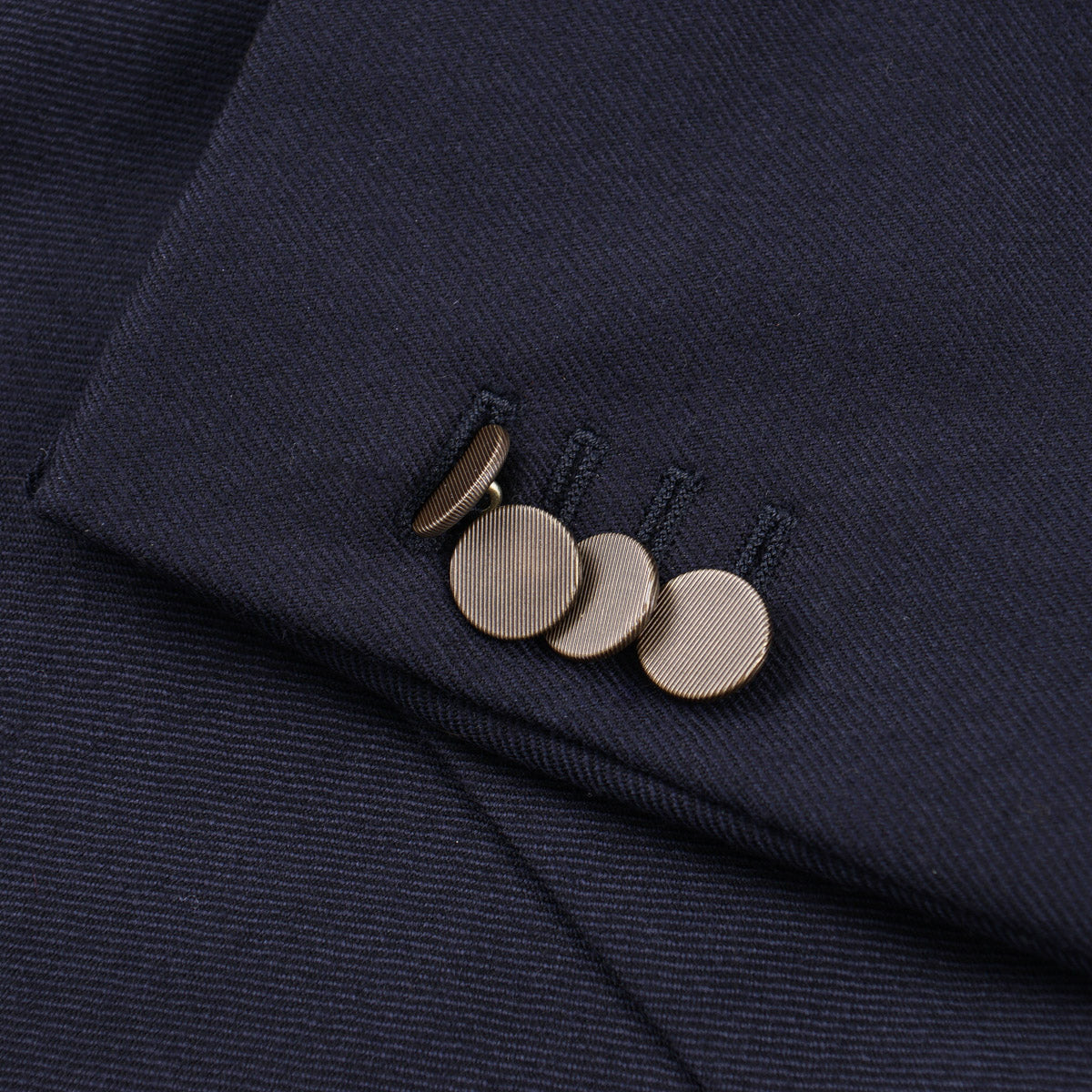 Boglioli Navy Twill Wool Blazer