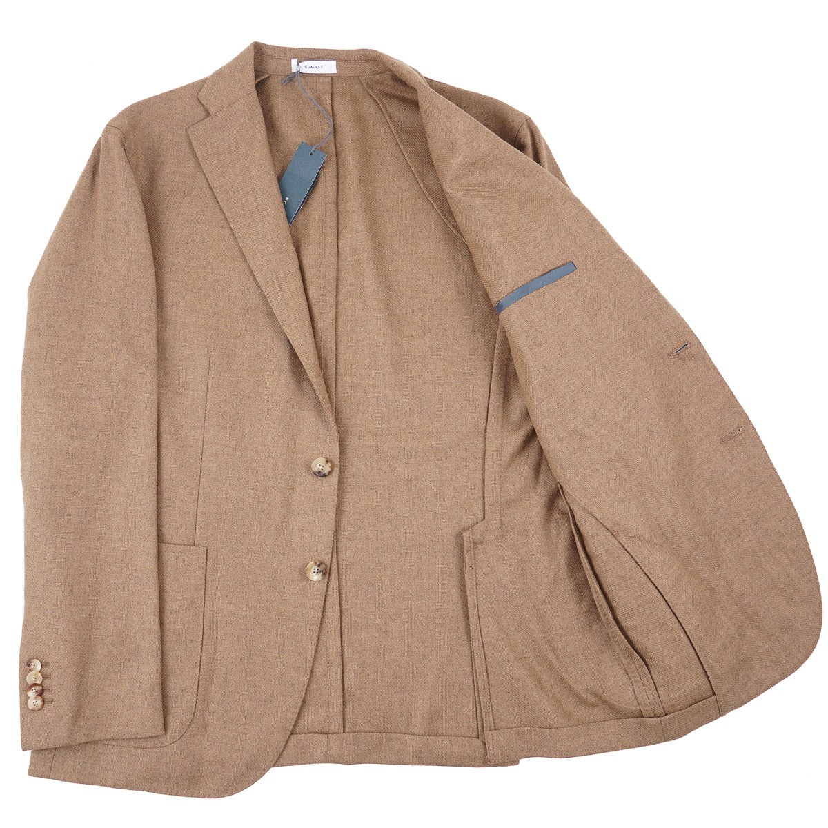 <美品>BOGLIOLI K.JACKET ブラウン ウール ジャケット 48 Boglioli Soft Wool-Cashmere 'K Jacket' – Top Shelf Apparel