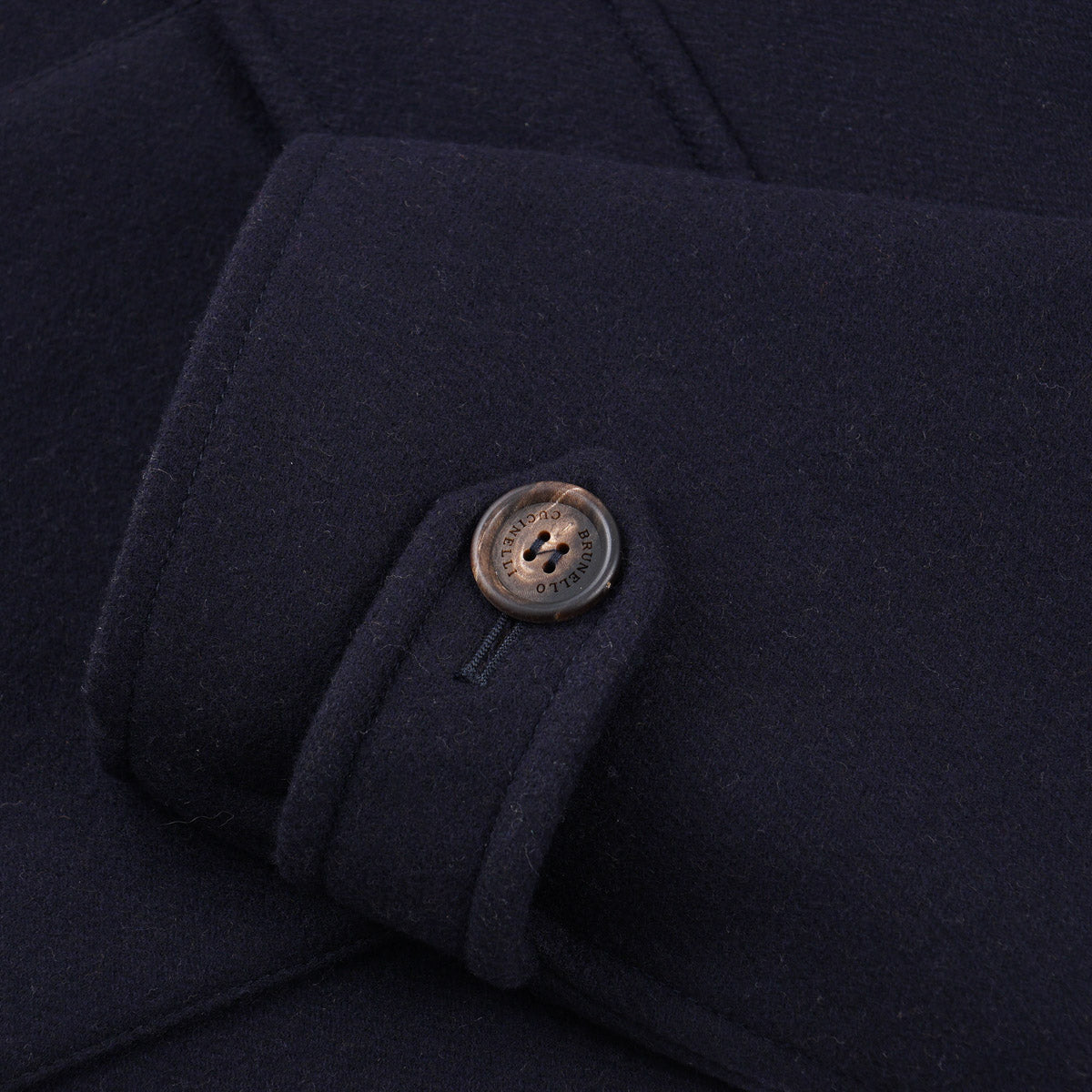 Brunello Cucinelli Wool Coat with Hood