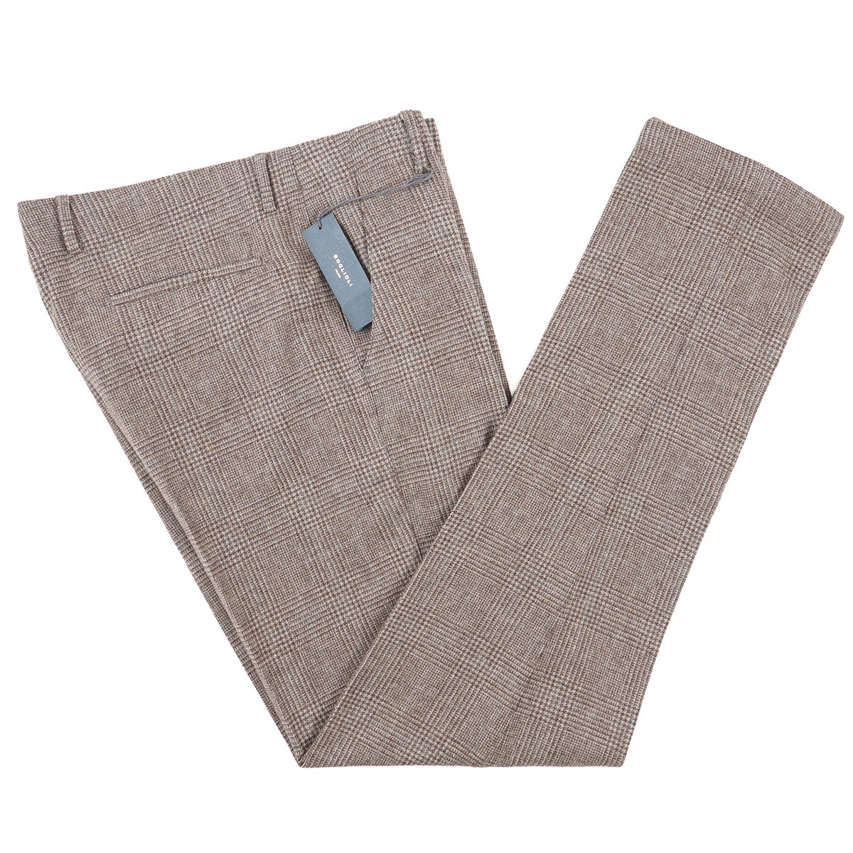 Boglioli Regular-Fit Flannel Wool Pants