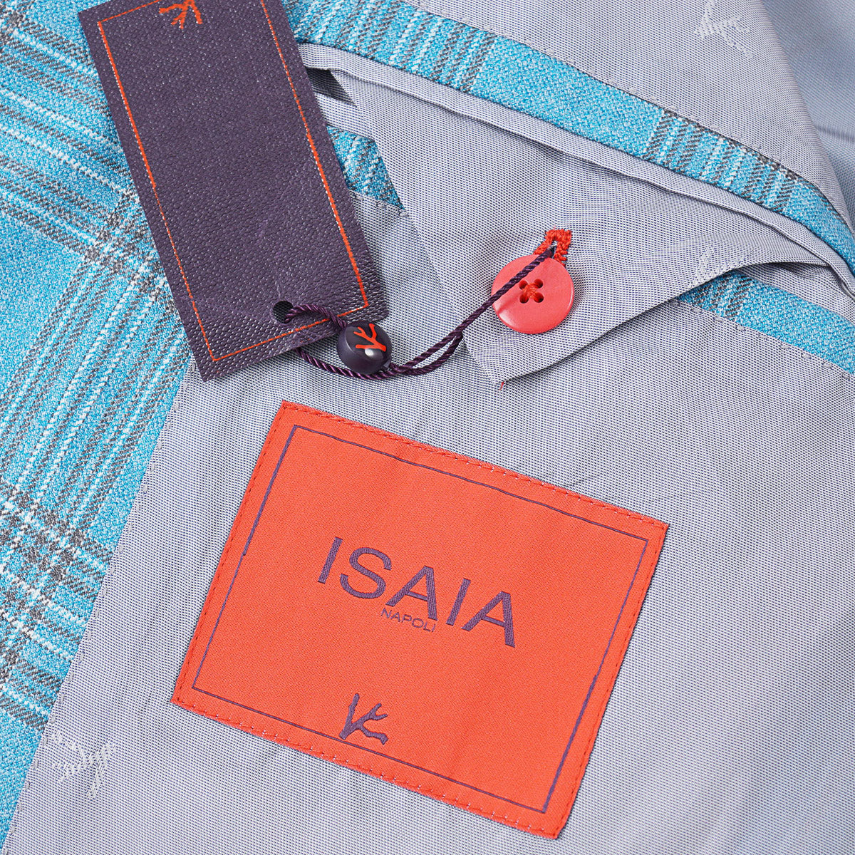 Isaia Wool-Cashmere-Silk-Linen Sport Coat
