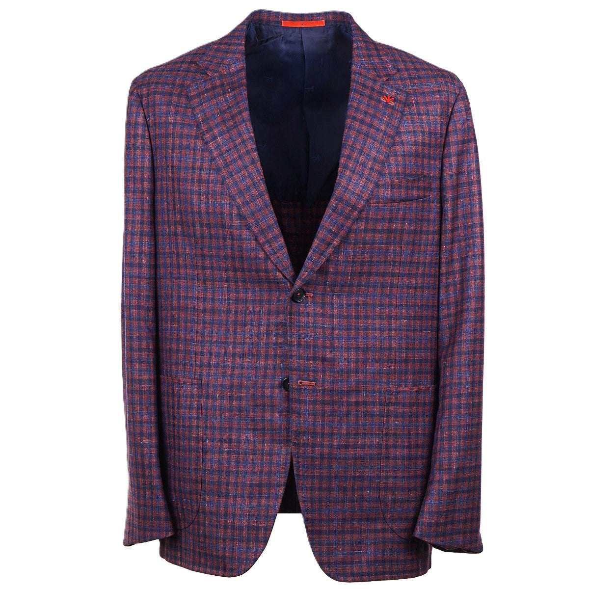 Isaia Wool-Cashmere-Silk-Linen Sport Coat