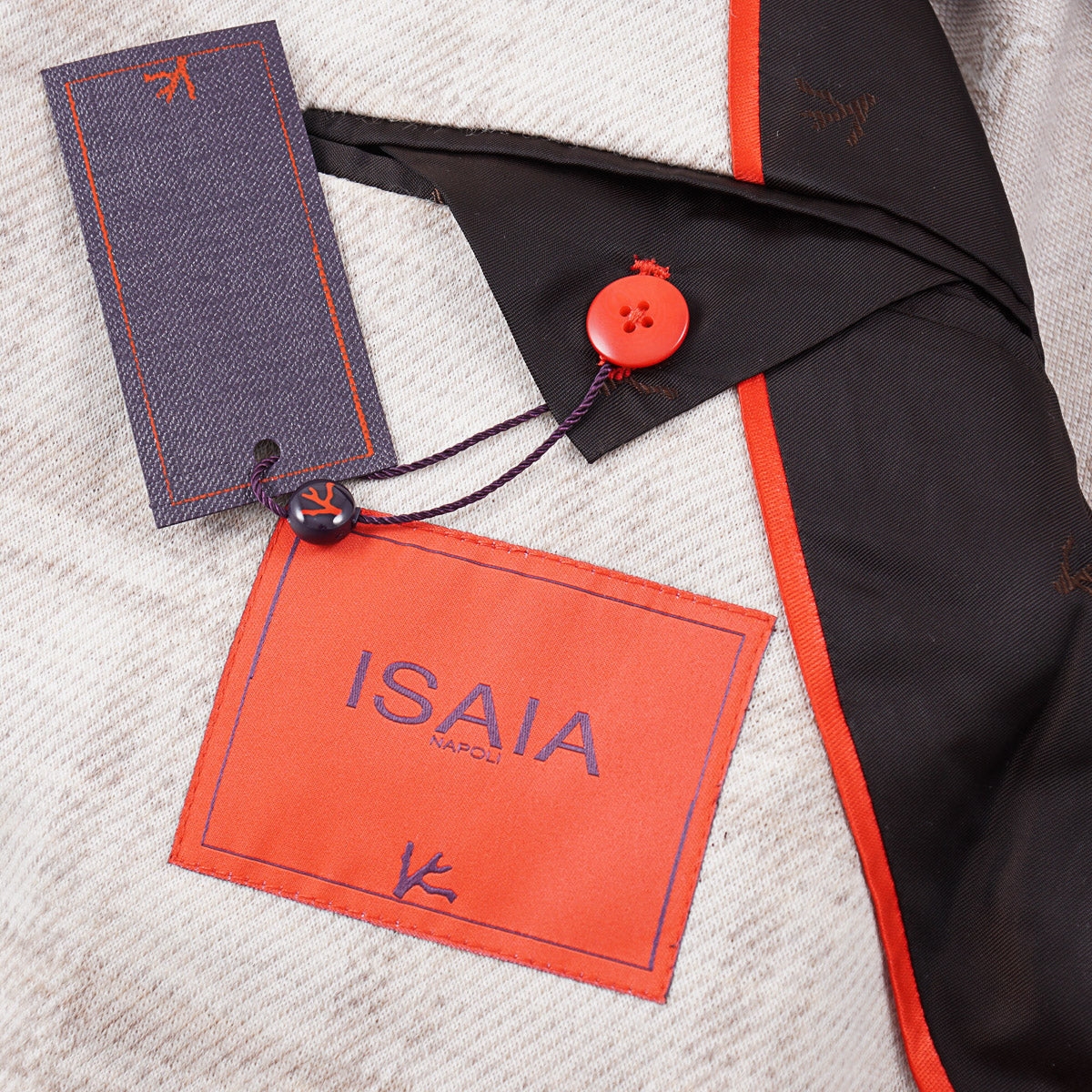 Isaia 'Domenico' Jersey Wool-Silk Sport Coat