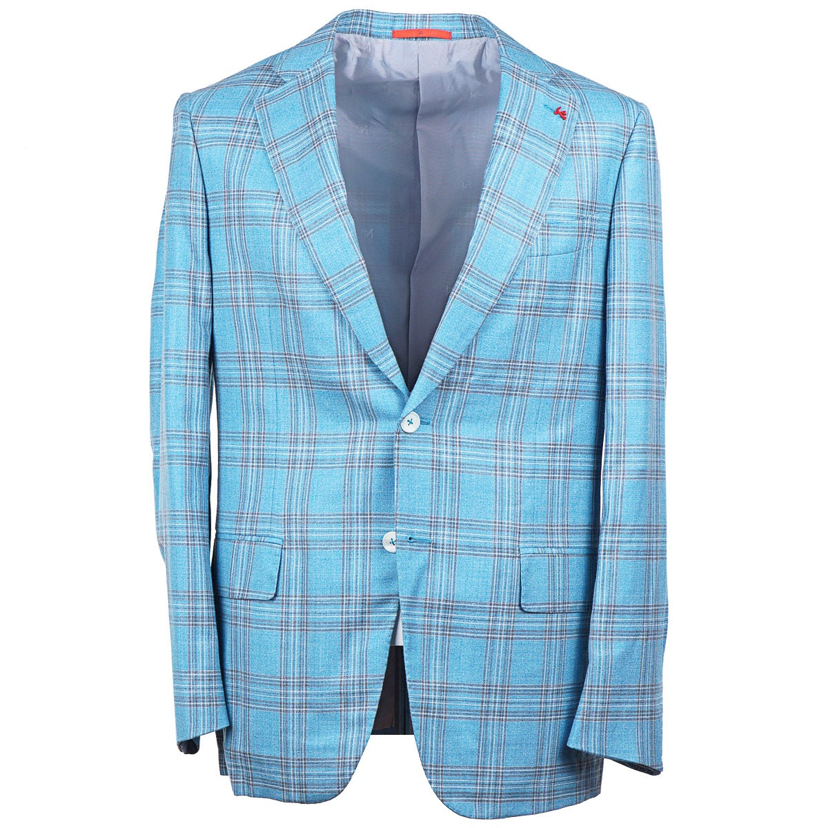 Isaia Wool-Cashmere-Silk-Linen Sport Coat