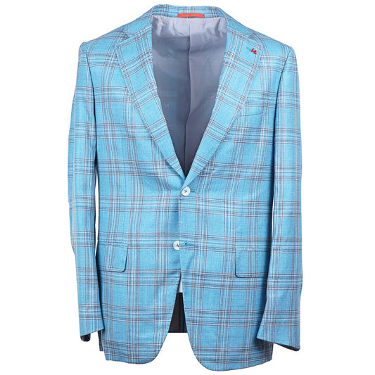 Isaia Wool-Cashmere-Silk-Linen Sport Coat