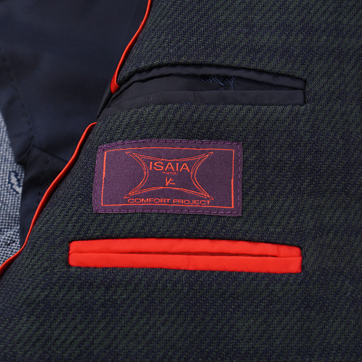 Isaia 'Capri' Jersey Wool-Silk Sport Coat
