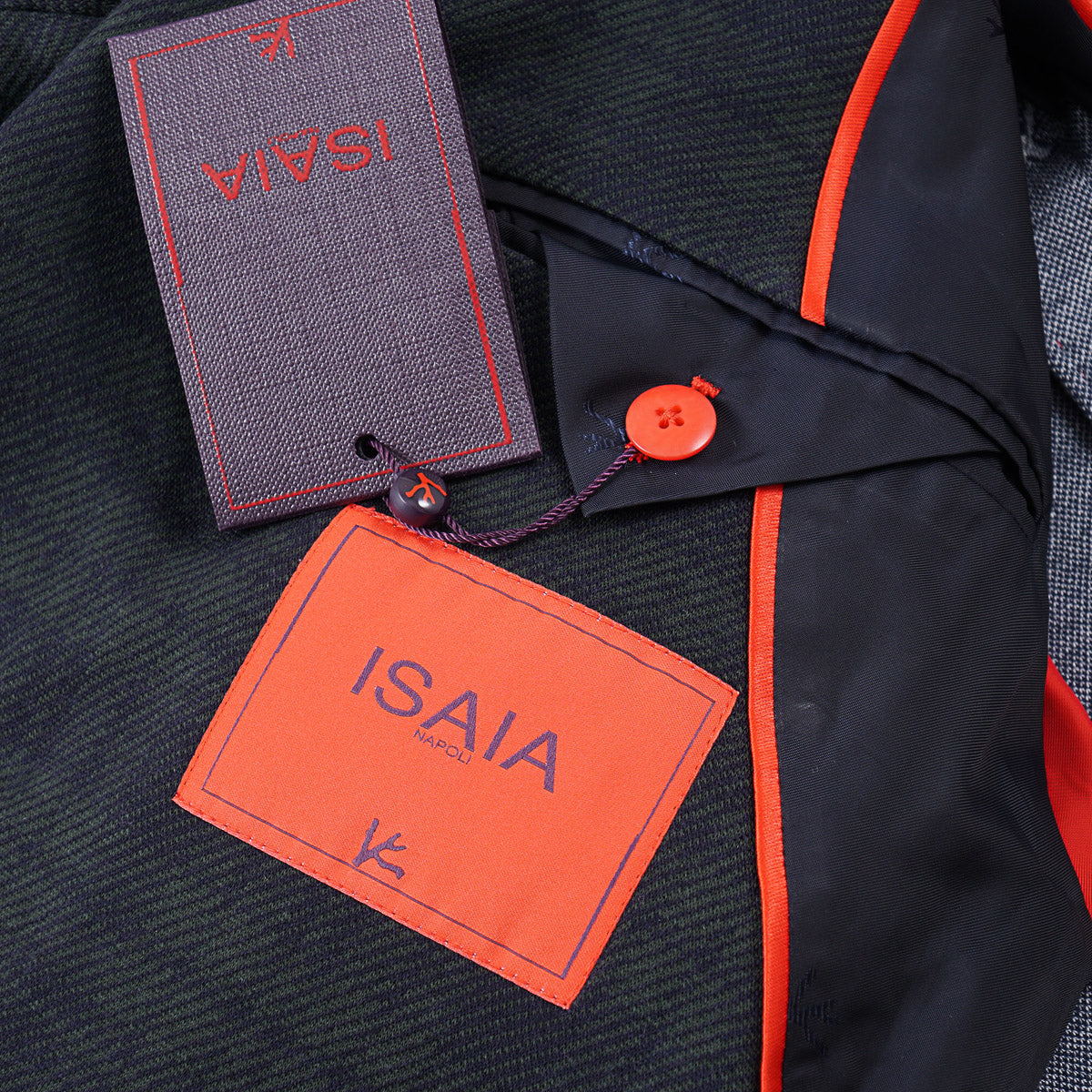 Isaia 'Capri' Jersey Wool-Silk Sport Coat